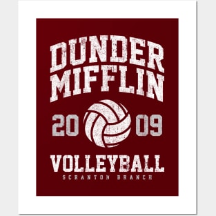 Dunder Mifflin Volleyball - Scranton Branch Posters and Art